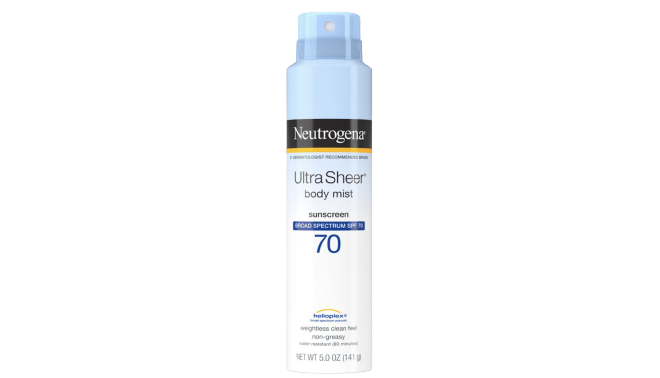 Neutrogena Ultra Sheer Body Mist Spf 70
