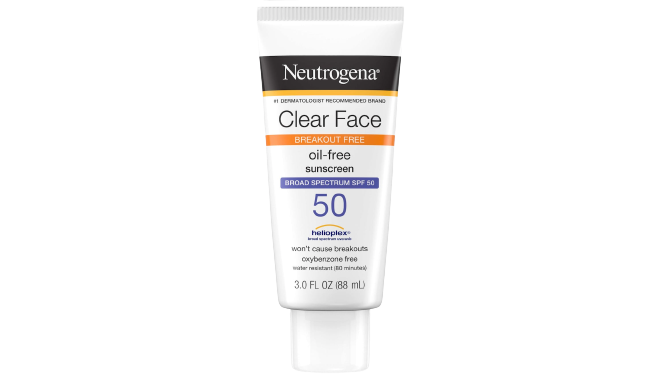 Neutrogena Clear Face Oil Free Spf50