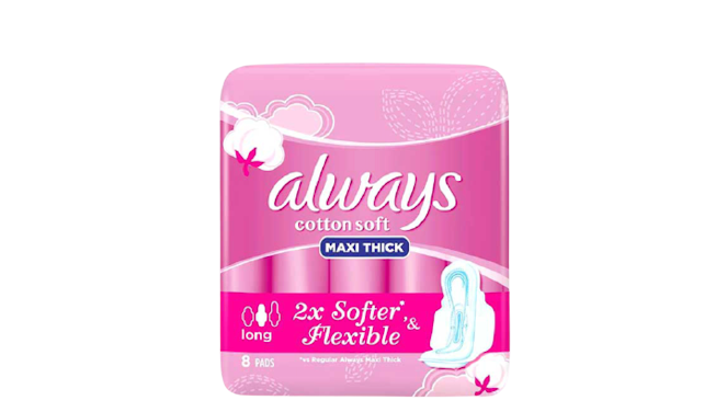 Always Cotton Soft Maxi-Thick Long