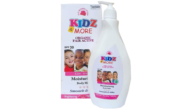 Kiddieteenz Organics Mild Face And Body Milk