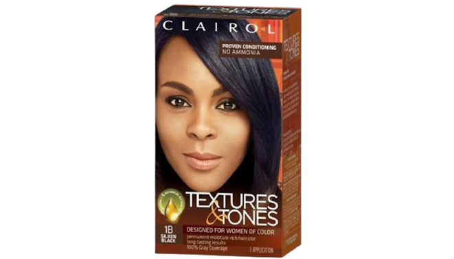 Clairol Textures And Tones Dye Black Silken Black