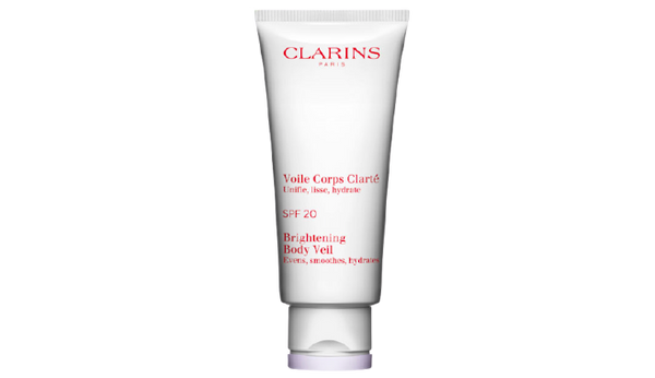 Clarins Brightening Body Veil Spf 20 Smoothes