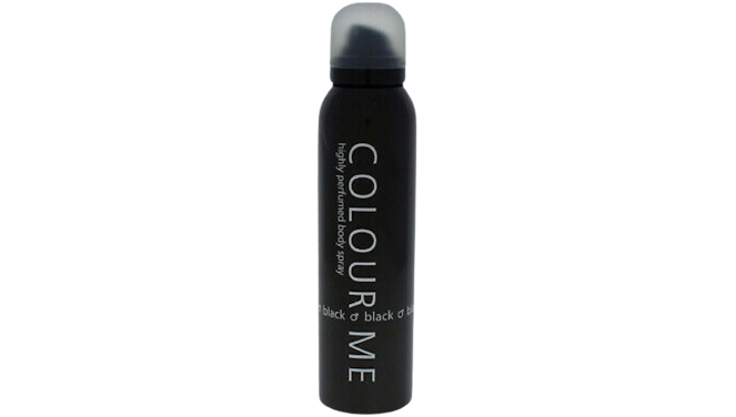 Colour Me Black Body Spray