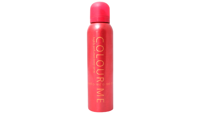 Colour Me Red Body Spray