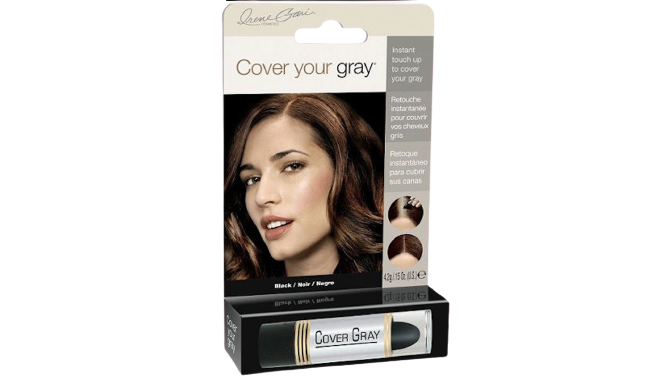 Cover Your Gray Hair Color Touch Up Stick Black