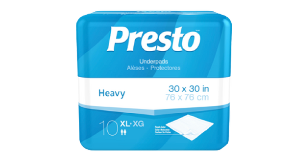 Presto Underpads 10Xl