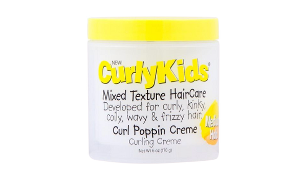 Curly Kids Mixed Texture Hair Care Curl Poppin Creme