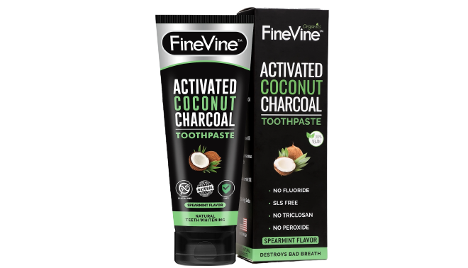 Activated Coconut Charcoal Tooth Paste