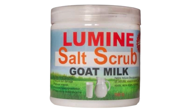 Lumine Salt Scrub Goat Milk