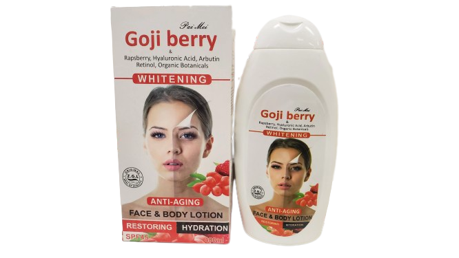 Goji Berry Whitening Anti-Aging Face And Body Lotion