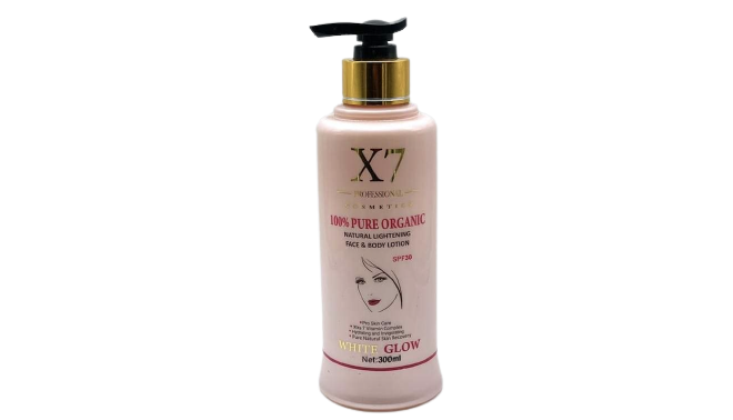 X7 Cosmetics 100% Pure Organics Lotion