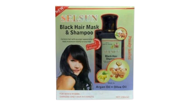Selsun Black Hair Mask And Shampoo