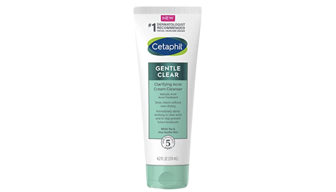 Cetaphil Gentle Clear Clarifying Cream Cleanser