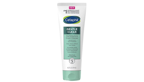 Cetaphil Gentle Clear Clarifying Cream Cleanser
