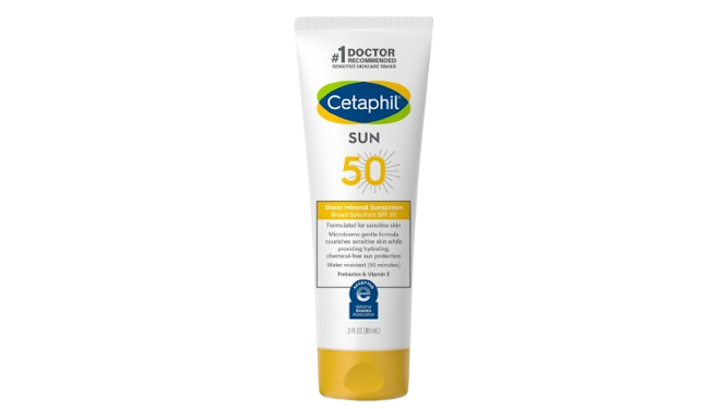 Cetaphil Sun 50 Sheer Mineral Sunscreen