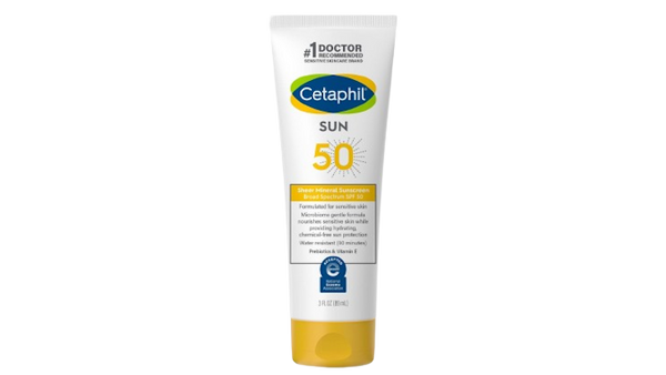 Cetaphil Sun 50 Sheer Mineral Sunscreen
