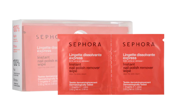 Sephora Instant Nail Polish Remover Wipes