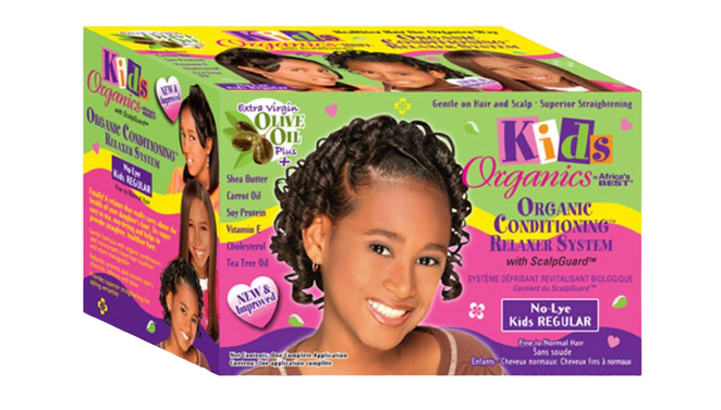 Africa’s Best Kids Organics Conditioning Relaxer System With Scalp Guard