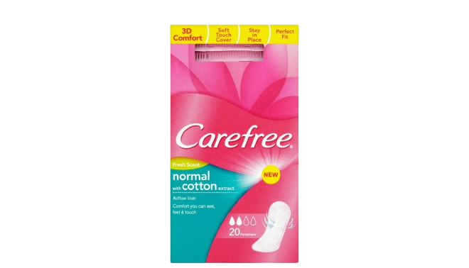 Carefree Cotton Feel Normal Fresh Scent