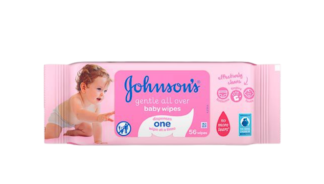 Johnson's Gentle All Over Baby Wipes