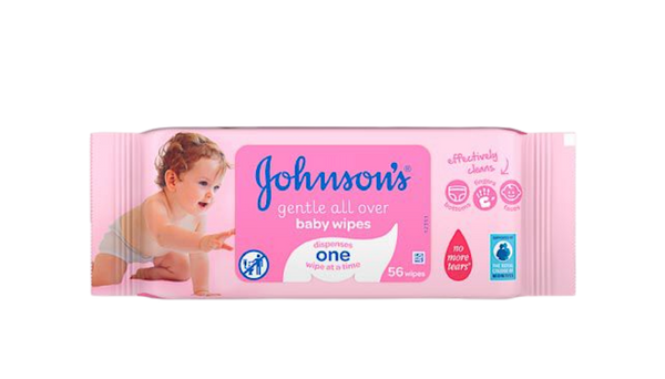 Johnson's Gentle All Over Baby Wipes