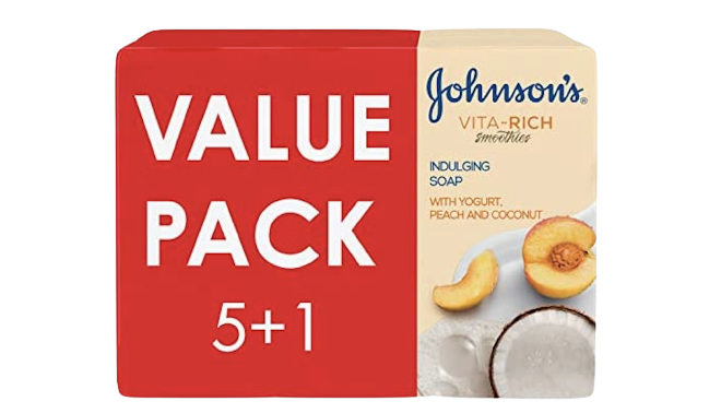 Johnson's Vita-Rich Indulging 5+1 Soap