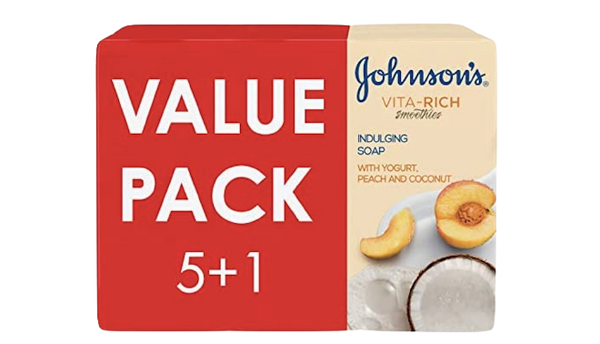Johnson's Vita-Rich Indulging 5+1 Soap