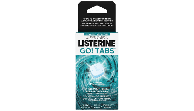 Listerine Go Tabs 4 Tablets