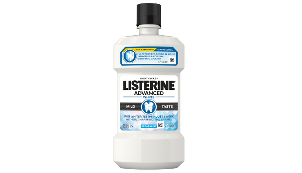 Listerine Advanced White Mild Taste Mouth Wash