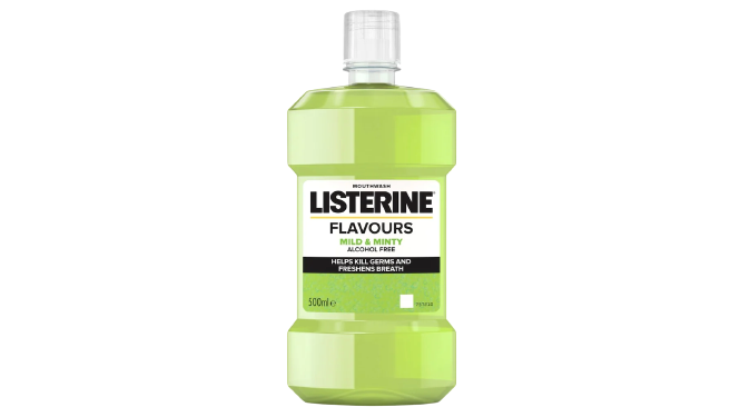 Listerine Flavours Mild & Minty Mouth Wash