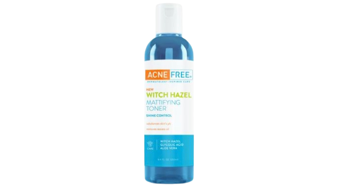 Acne Free New Witch Hazel Mattifying Toner Shine
Control