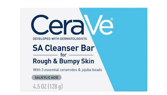 Cerave Sa Cleanser Bar For Rough And Bumpy Skin