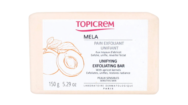 Topicrem Mela Unifying Exfoliating Bar Soap