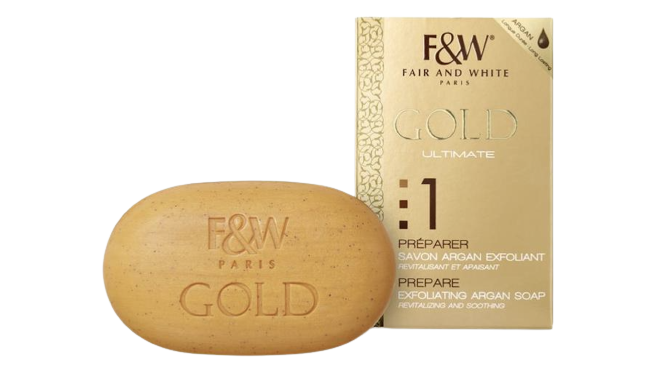 Fair And White Gold Argan Oil Soap