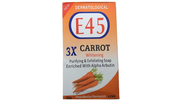E45 Carrot 3X Soap