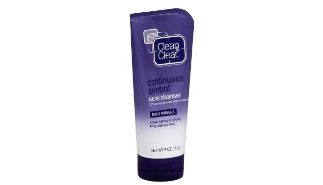 Clean And Clear Continous Control Acne Cleanser
