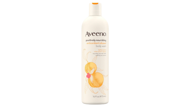 Aveeno Shower Gel White Peach+Ginger