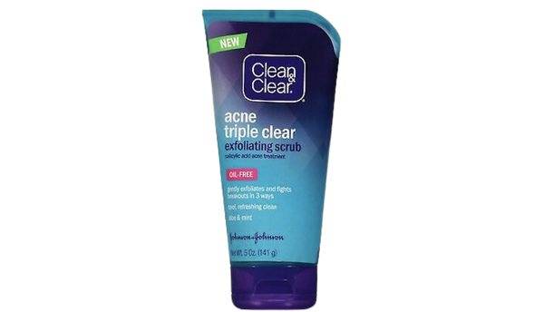 Clean And Clear Acne Triple Clear Exfoliating