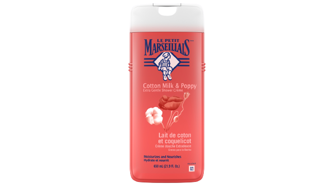 Marseiliais Cotton Milk And Poppy Shower Cream
