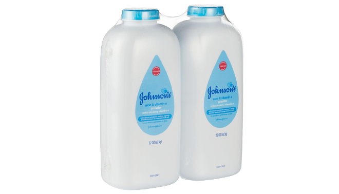 Johnson's Powder Aloe And Vitamin E