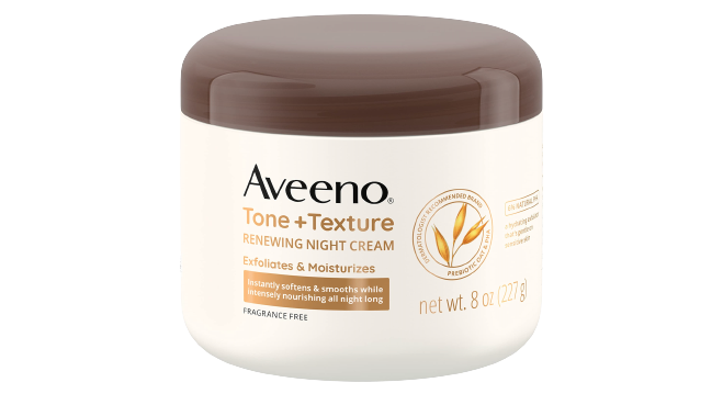 Aveeno Tone + Texture Renewing Night Cream