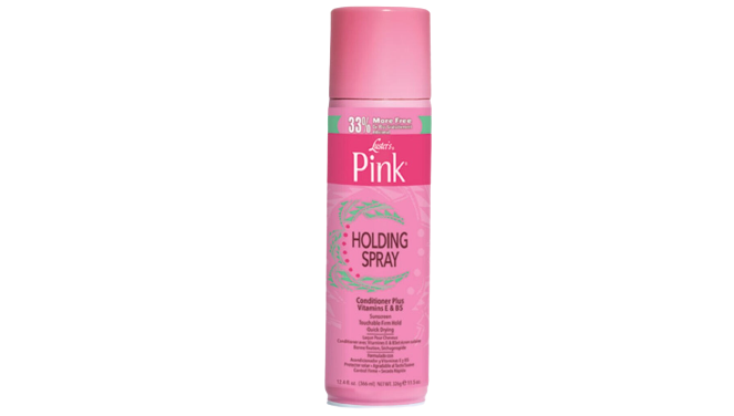 Luster Pink Holding Spray