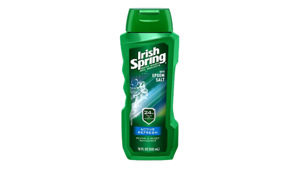 Irish Spring Shower Gel With Epsom Salt Active