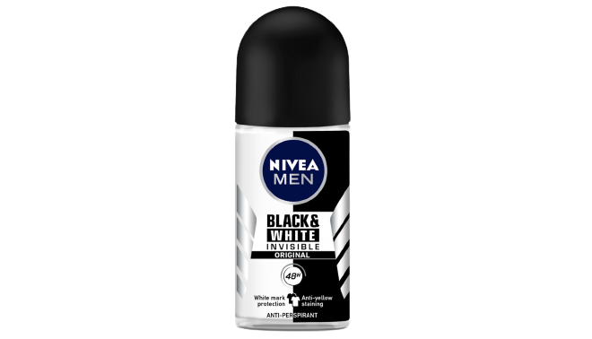 Nivea Insible Black And White Roll On