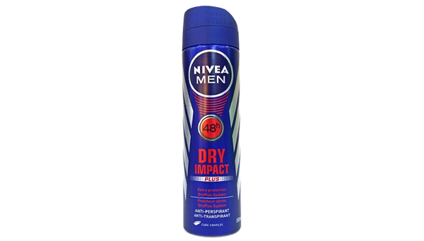 Nivea Dry Impact Body Spray Blue