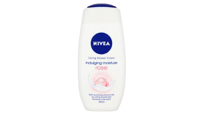 Nivea Caring Shower Cream Rose And Almond Oil