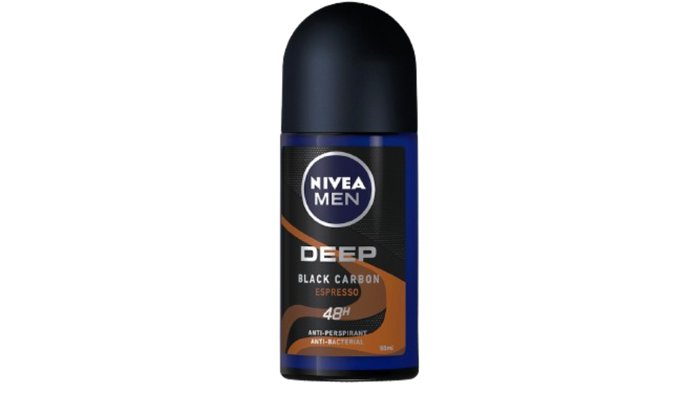 Nivea Men Deep Black Carbon Espresso 72H Roll On