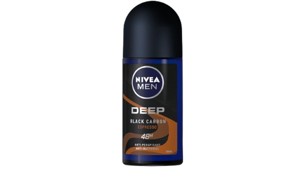 Nivea Men Deep Black Carbon Espresso 72H Roll On
