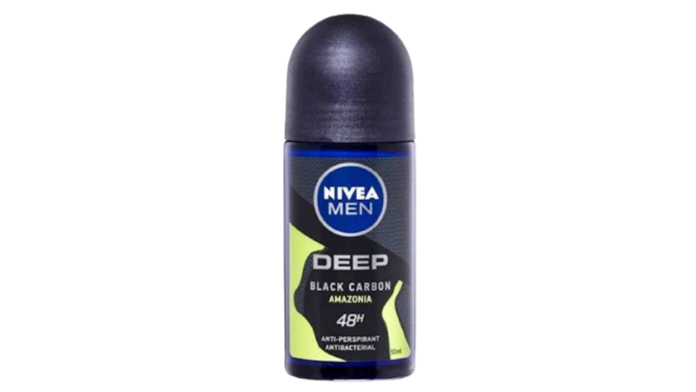 Nivea Men Deep Black Carbon Amazonia Roll On