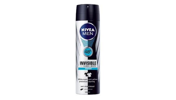 Nivea Men Black And White Invisible Original
48H 5 In 1